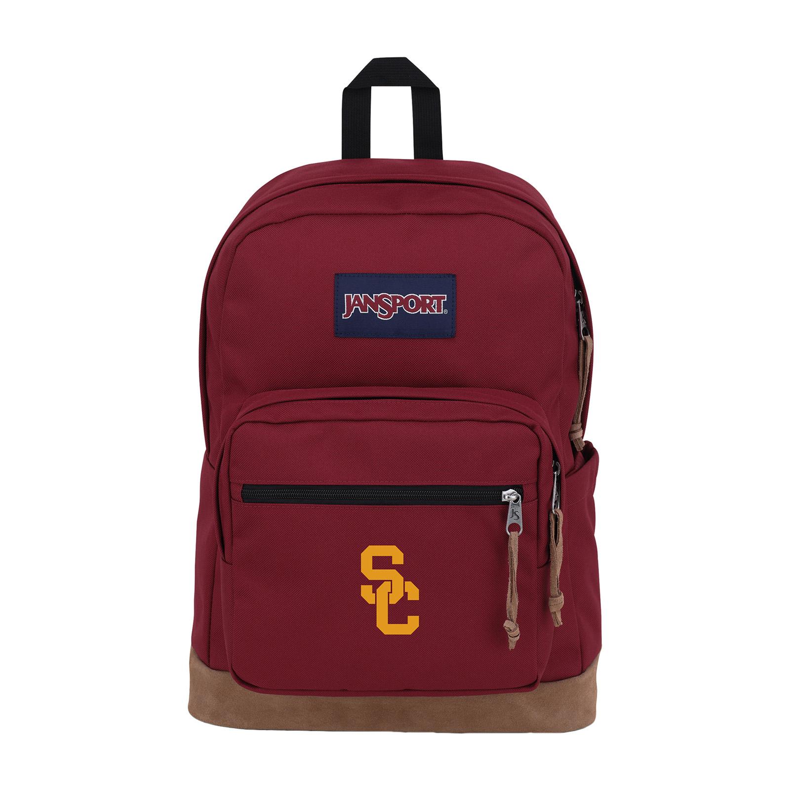 USC Trojans Jansport Cardinal SC Interlock Right Pack Backpack